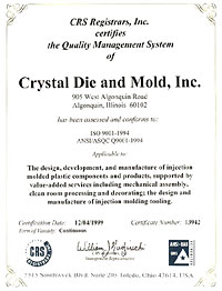 CDM ISO Certificate